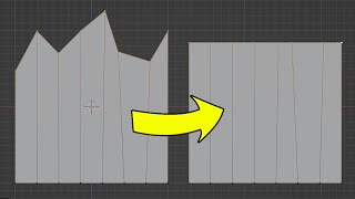 How To Align Vertices On An Axis  Blender Tips [upl. by Yrelle481]