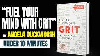 Grit by Angela Duckworth Full Audiobook Summary Under 10 Minutes [upl. by Llewxam]