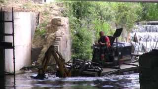 Dudbridge Lock amp Foundry Lock  restoration begins Stroudwater Canal [upl. by Ailekat590]