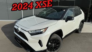 FIRST LOOK 2024 Toyota RAV4 hybrid FULLY loaded review [upl. by Doll]