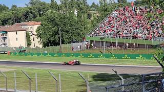 F1 Imola 2024  Rivazza 1 Grandstand  FP2  Emilia Romagna GP [upl. by Ogdan]