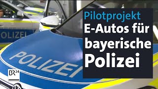 20 EStreifenwagen für die bayerische Polizei  BR24 [upl. by Rednazxela]