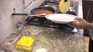 How To Make Cheese Enchiladas  Rockin Robin Cooks [upl. by Atsilac]