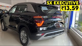 Hyundai Creta SX Executive 2023 On Road Price Features Interior and Exterior Review [upl. by Hazlett]