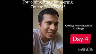 Day 4 of 30 days stop stammering challenge stammeringstutteringcurestammeringstammerhaklana [upl. by Nnaitsirk627]