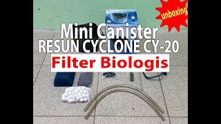 Resun CY20 Mini Canister Unboxing [upl. by Susy]