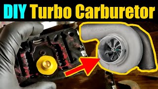 DIY Blow Through Carburetor Build For The Budget Turbo Carbureted LS  Part 2  Proform Race Series [upl. by Mert]