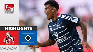 HSV  1 FC Köln  21  2 Bundesliga 202425 Highlights  hsv köln [upl. by Suilmann48]