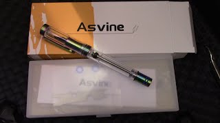 Asvine V200 Rainbow Fountain Pen Review [upl. by Ikceb]