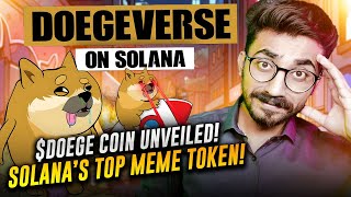 DOEGE Coin Solanas Meme Token with 100x Potential 🚀🐶  Discover the Doegeverse [upl. by Esirtal]