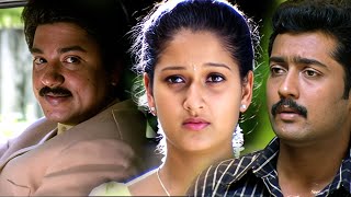 Nee Prematho Telugu Dubbed Movie Scene  Surya  Laila  Sneha  Vikraman [upl. by Nyrrek]