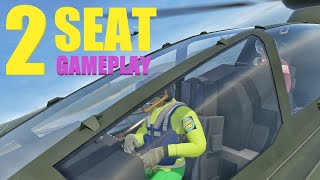 VTOL VR AH94 Attack Helicopter 2 SEAT GAMEPLAY [upl. by Nonnerb]