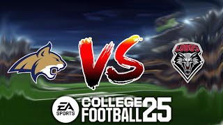 Week 0 EA CFB Sim  Montana State VS New Mexico [upl. by Adnilasor]