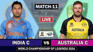 India vs Australia Live Scores amp Commentary  World Championship of Legends  IND vs AUS LIVE [upl. by Nifares]