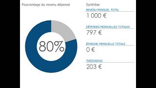 Budget Chômage  0 d’aide sociale  Navigo 84€ mutuelle 36€ loyer charges 500€ 200€ à la fin [upl. by Nrojb187]