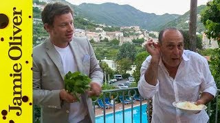 Jamie Oliver and Gennaro  How To Cook Mushroom Risotto [upl. by Annawoj693]