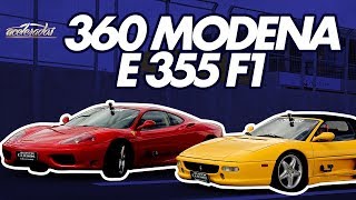 FERRARI 355 F1 E 360 MODENA  ESPECIAL 55  ACELERADOS [upl. by Borer]