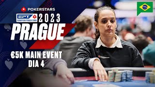 EPT Prague 2023  €5K Main Event  DIA 4 ♠️ PokerStars Brasil [upl. by Frank]