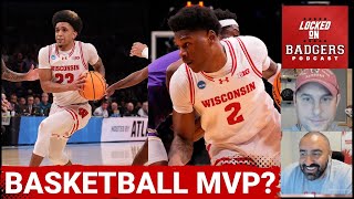 Grading the Wisconsin Badgers basketball players and who was the team MVP Hepburn or Storr [upl. by Eelarbed]