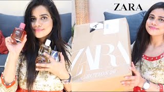 ZARA HAUL  PERFUMES amp CLOTHES  Sana K [upl. by Karna]