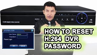 How to reset H264 Network DVR for lost password using password generators [upl. by Ahtaela]