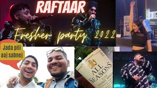 Galgotias University fresher party 2022  fresher party galgotias university  ft Raftaar [upl. by Acey218]