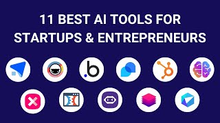 13 Best AI Tools For Startups amp Entrepreneurs 2024 [upl. by Stillmann320]