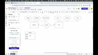 How to make an ERD using Crows Foot notation [upl. by Yenroc924]