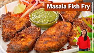 टेस्टी मसाला फिश फ्राई कम तेल में ऐसे बनाये  Masala Fish Fry  Fish Recipe  Rohu Fish Fry  Kabita [upl. by Alemrac]