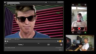 Unreal Engine  Live Link Face using iPhone to record realtime performance [upl. by Outhe362]