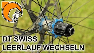 Leerlauf DT Swiss am Cube AMS MTB austauschen [upl. by Alanna]