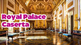 4k Royal Palace of Caserta The biggest royal palace in the world  Naples  Italy  museums [upl. by Azne]