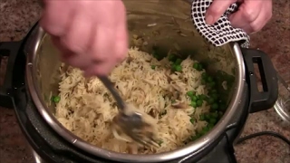 How to Make Basmati Rice Mushroom Pilaf in the Instant Pot [upl. by Jenni43]