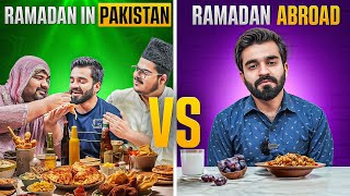 Ramzan in Pakistan Vs Abroad  DablewTee  Unique Microfilms  Ramzan 2024 [upl. by Nahtan]