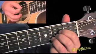 Guitar How to Fret a String For Dummies [upl. by Lunnete]