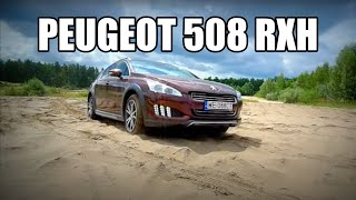 Peugeot 508 RXH HYbrid4 – hybryda z napędem na 4 koła PL – test i jazda próbna [upl. by Latsyrcal]