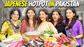 Trying Spicy Japense Hotspot in Pakistan🥵Lahore ki Sari Roads Block😱Sistrology [upl. by Tare116]