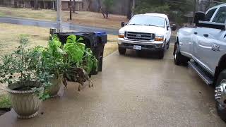 10 Feb rain again in NE Texas and Harley dreams [upl. by Eilyk258]