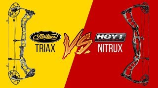 Mathews Triax VS Hoyt Nitrux  Strong Shot Archery Reviews [upl. by Adnawal361]