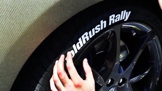 Permanent Tire Lettering  INSTALLATION VIDEO [upl. by Arleen]