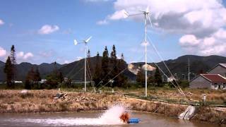 Windkraftanlage Windturbine Windrad Windgenerator 2kW kreativgewerbe [upl. by Ann]