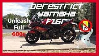 How to derestrict Yamaha FZ6R [upl. by Bowyer]