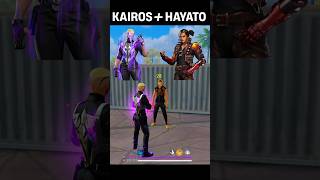 Kairos  Hayato 🔥 Best Skill Combination  Kairos Character Ability tapugamer freefire shorts [upl. by Yraeht]