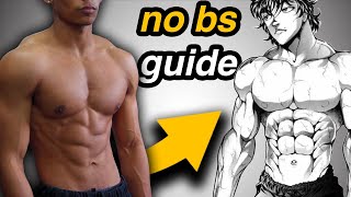 This workout routine turned me into BAKI how to get an AESTHETIC body [upl. by Anuaf]