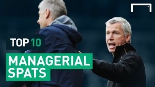 Top 10 Managerial Spats [upl. by Nahama]