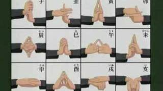 Naruto 12 Hand signs [upl. by Wolk]