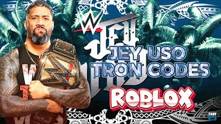 Roblox WWE 2K23 Jey Uso New Custom Tron Codes [upl. by Flo655]