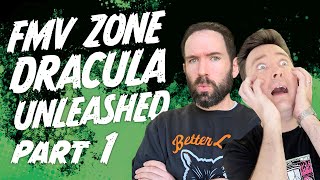 DRACULA UNLEASHED PART 1 🎃 Andy and Luke vs Live Action Dracula in the FMV Zone  Hallowstream 2023 [upl. by Takara]