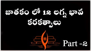 What is lagnam amp Benefits in Vedic Astrology  Expaind in Telugu Episode 2  Part 2 [upl. by Otanutrof]