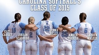 UNC Softball Senior Day Recognition [upl. by Haukom]